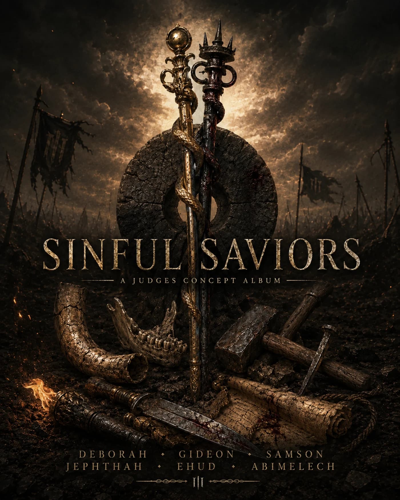 Sinful Saviors album cover artwork