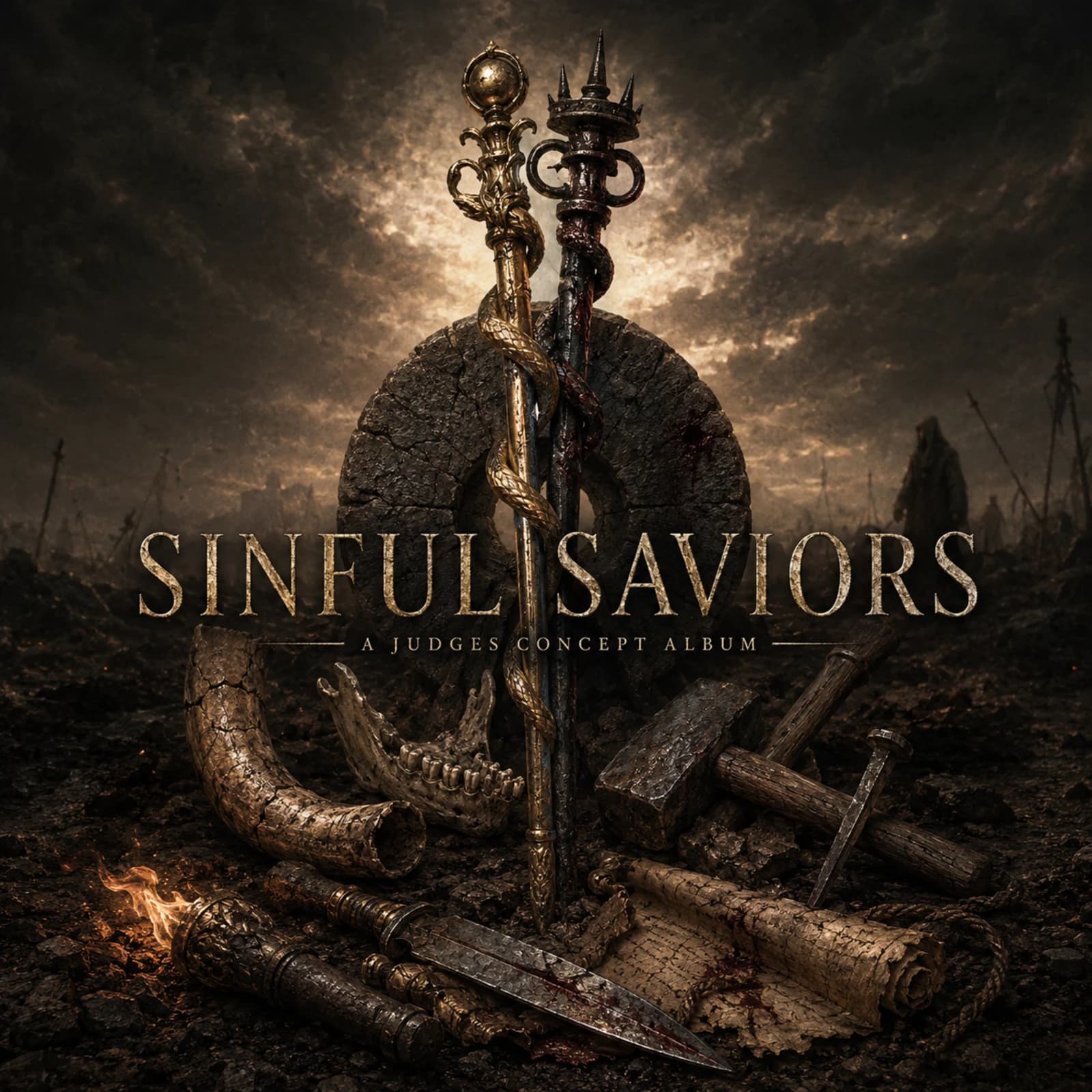 Sinful Saviors square album cover